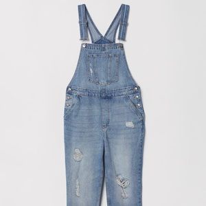 H&M Distressed Overalls